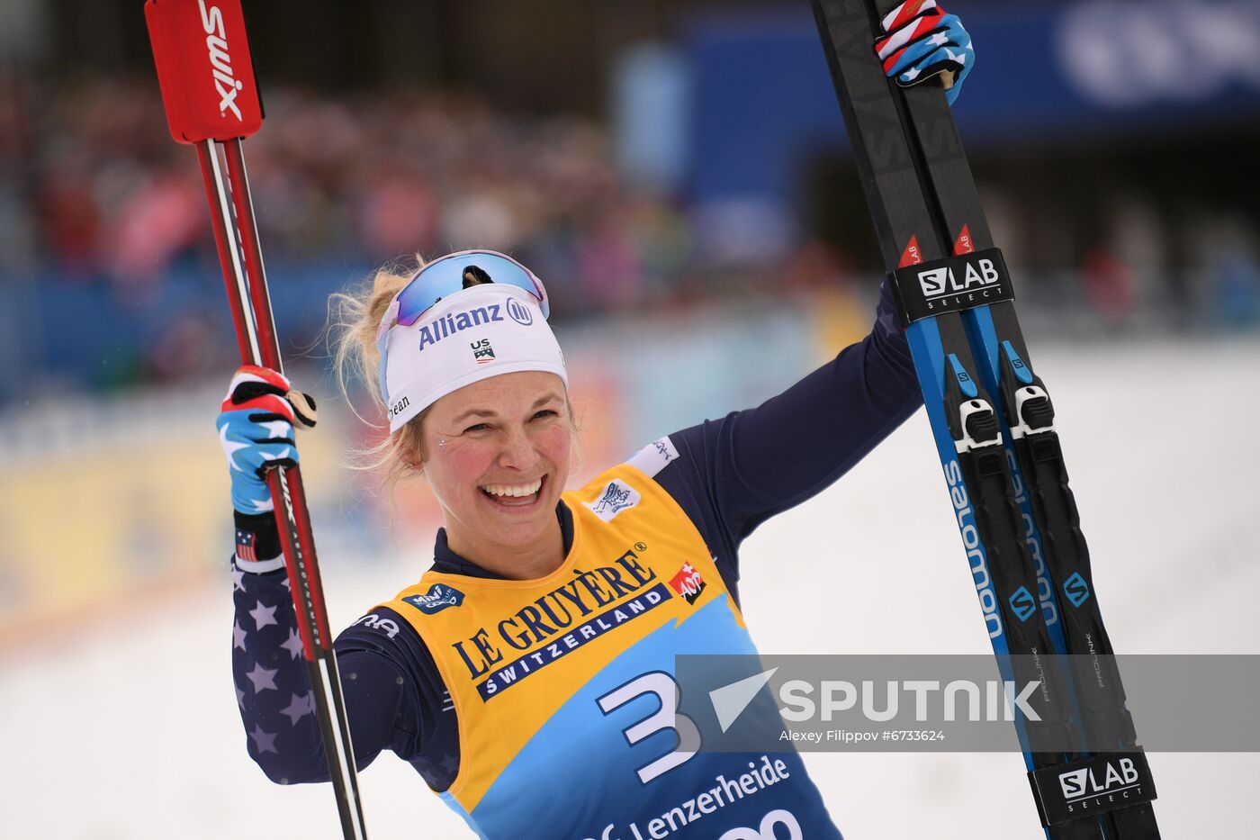 Switzerland Cross Country Skiing Tour de Ski Women