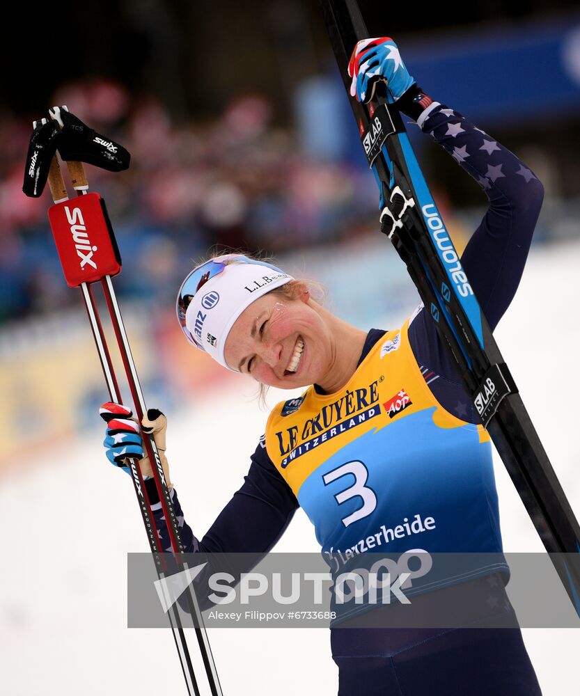 Switzerland Cross Country Skiing Tour de Ski Women