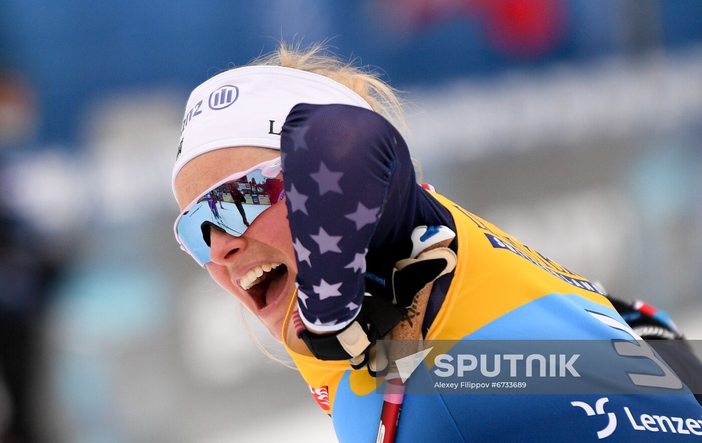 Switzerland Cross Country Skiing Tour de Ski Women