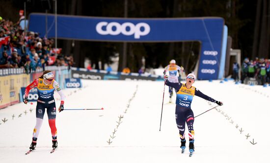 Switzerland Cross Country Skiing Tour de Ski Women