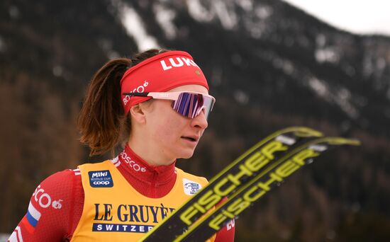 Switzerland Cross Country Skiing Tour de Ski Women