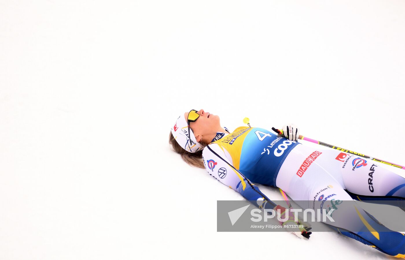 Switzerland Cross Country Skiing Tour de Ski Women