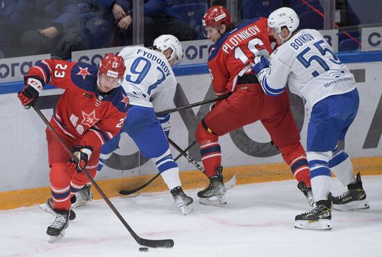 Russia Ice Hockey Kontinental League CSKA - Dynamo