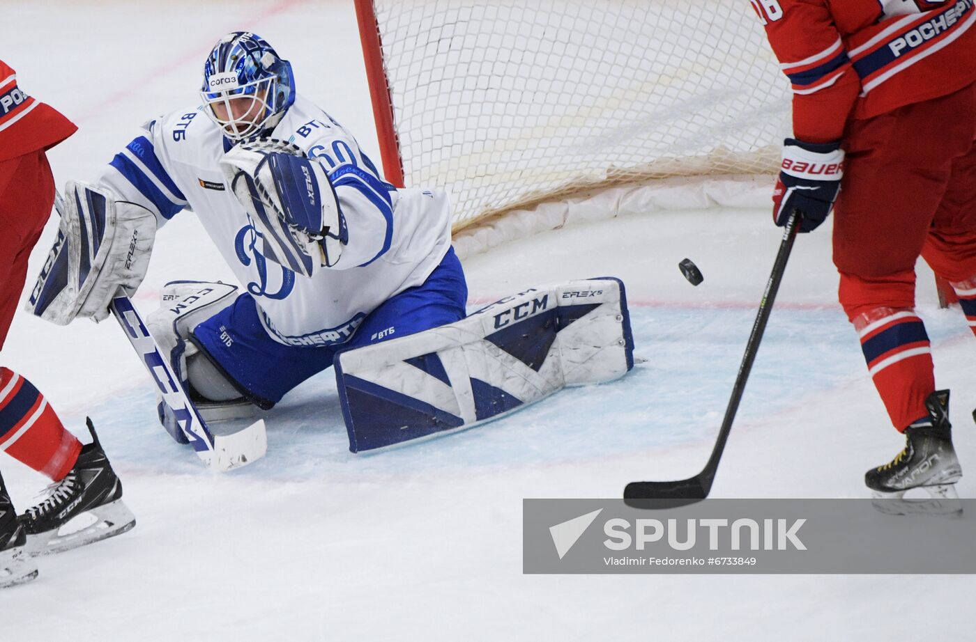 Russia Ice Hockey Kontinental League CSKA - Dynamo