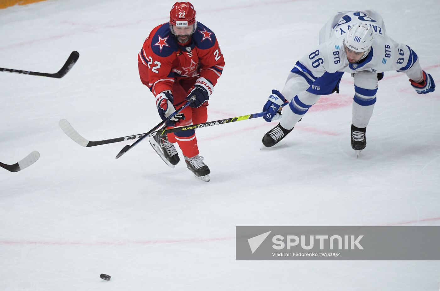 Russia Ice Hockey Kontinental League CSKA - Dynamo