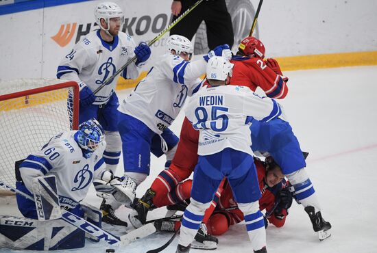 Russia Ice Hockey Kontinental League CSKA - Dynamo