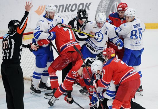 Russia Ice Hockey Kontinental League CSKA - Dynamo