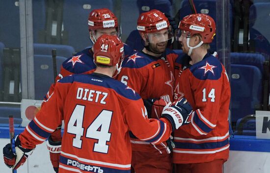 Russia Ice Hockey Kontinental League CSKA - Dynamo