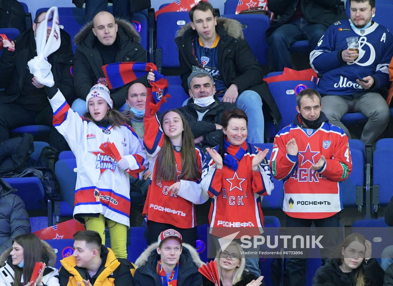 Russia Ice Hockey Kontinental League CSKA - Dynamo