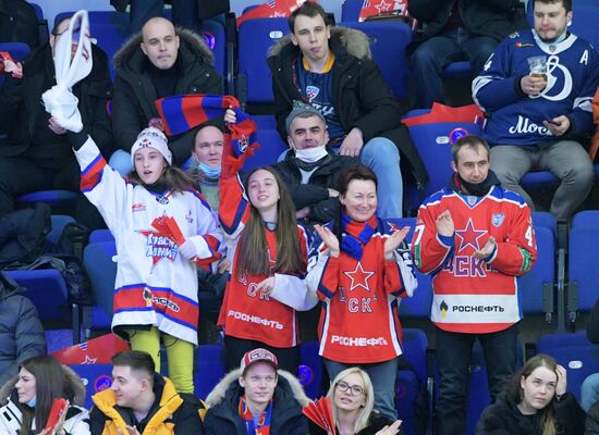 Russia Ice Hockey Kontinental League CSKA - Dynamo