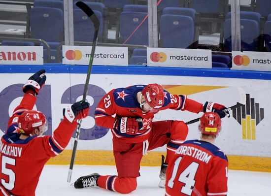 Russia Ice Hockey Kontinental League CSKA - Dynamo