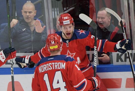 Russia Ice Hockey Kontinental League CSKA - Dynamo