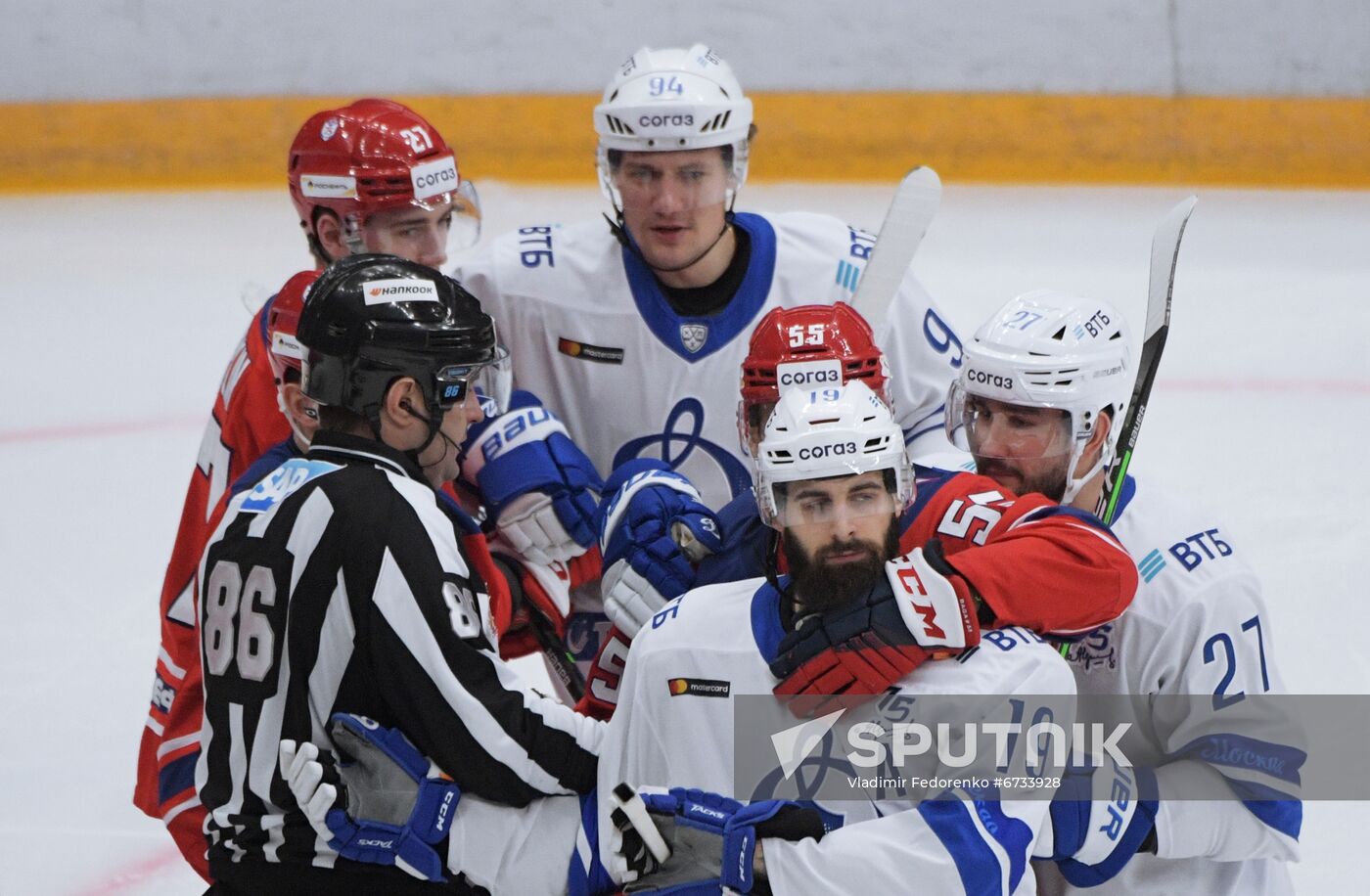 Russia Ice Hockey Kontinental League CSKA - Dynamo