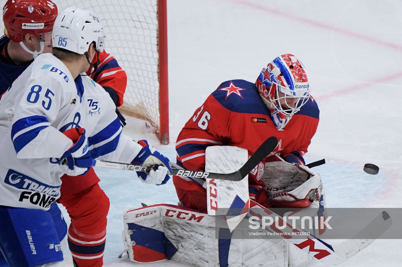 Russia Ice Hockey Kontinental League CSKA - Dynamo