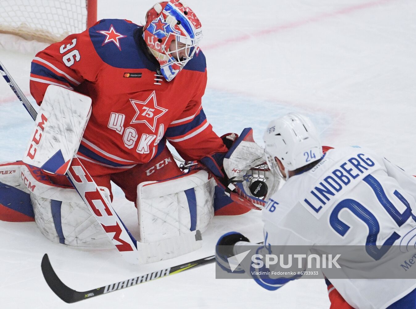 Russia Ice Hockey Kontinental League CSKA - Dynamo