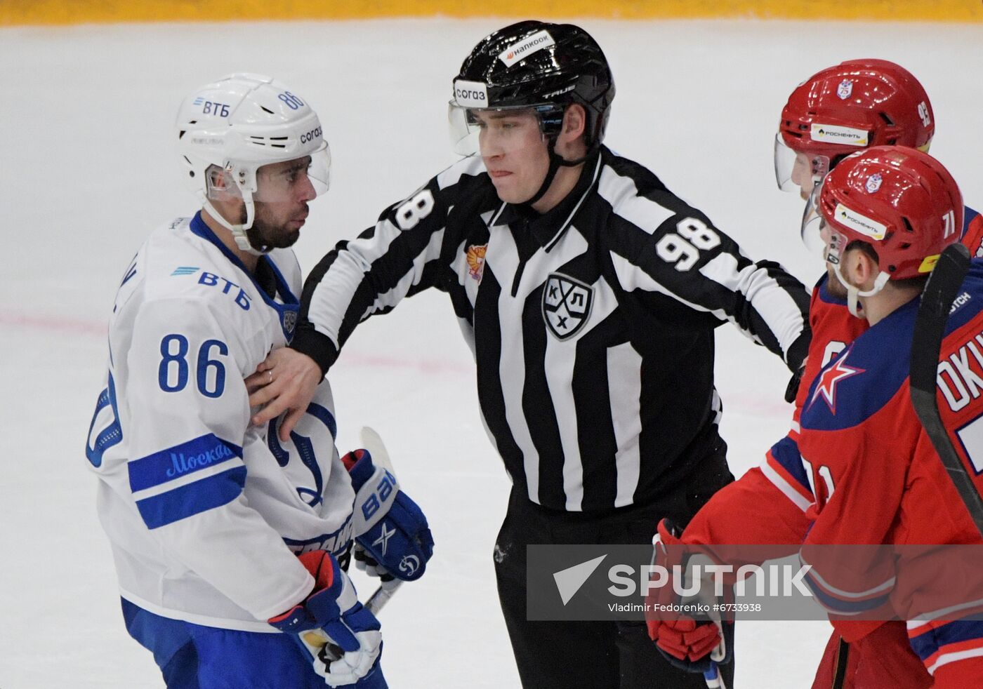 Russia Ice Hockey Kontinental League CSKA - Dynamo