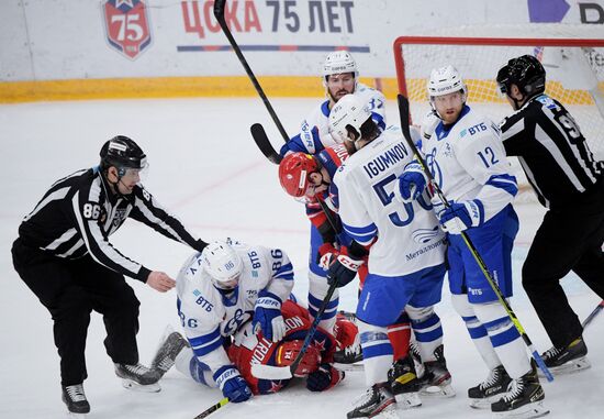 Russia Ice Hockey Kontinental League CSKA - Dynamo