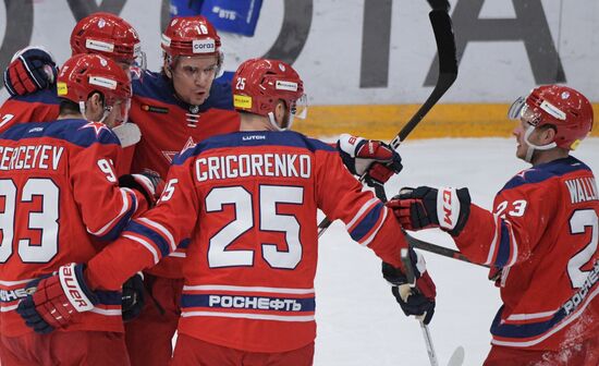 Russia Ice Hockey Kontinental League CSKA - Dynamo