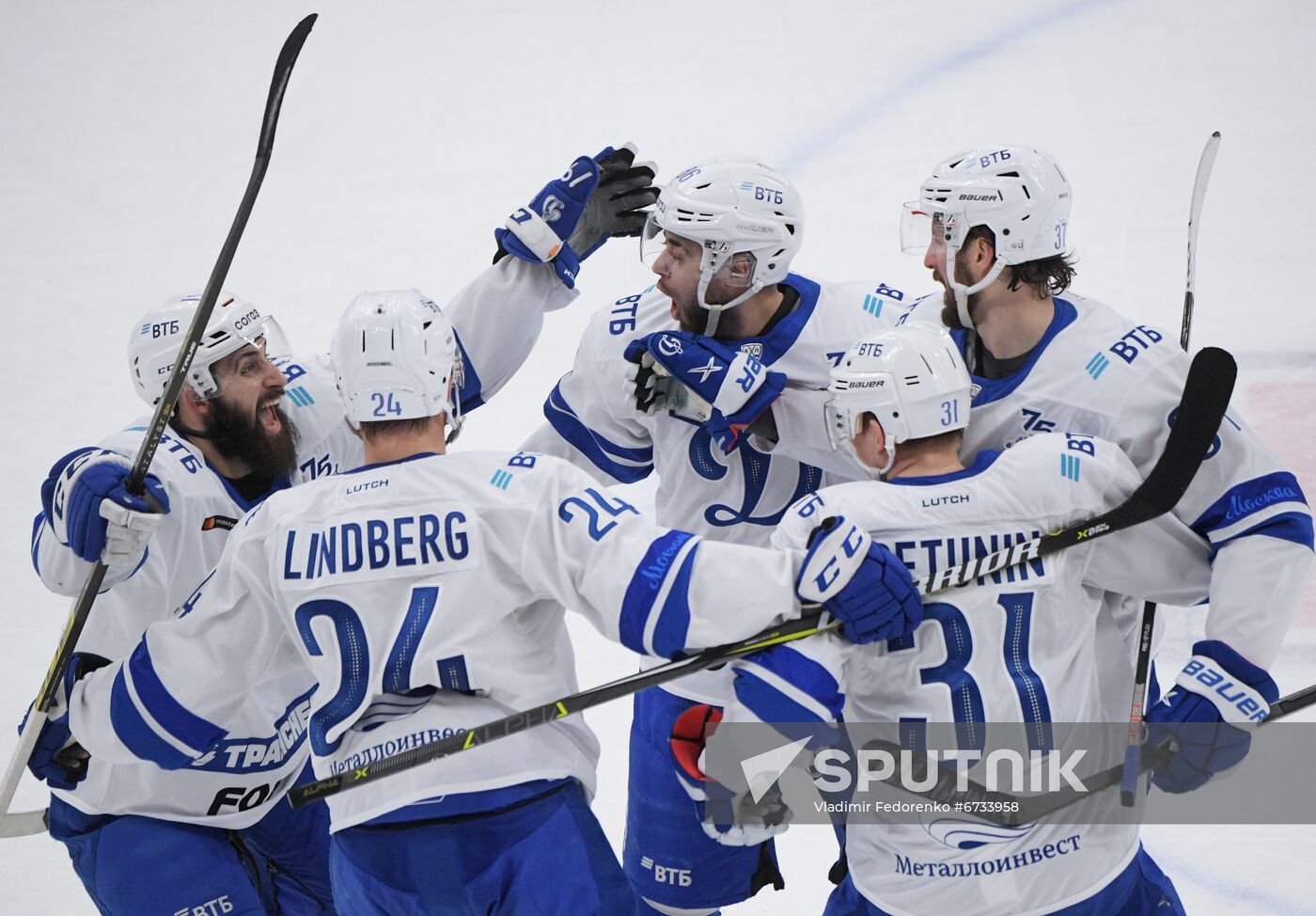 Russia Ice Hockey Kontinental League CSKA - Dynamo