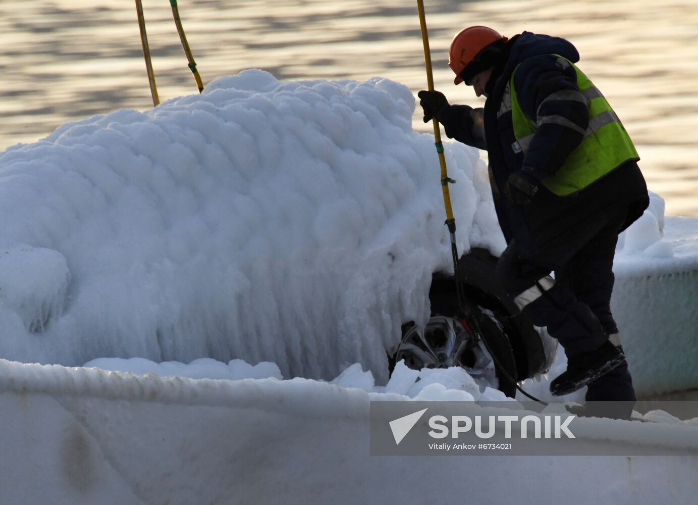 Russia Shipping Frozen Cars