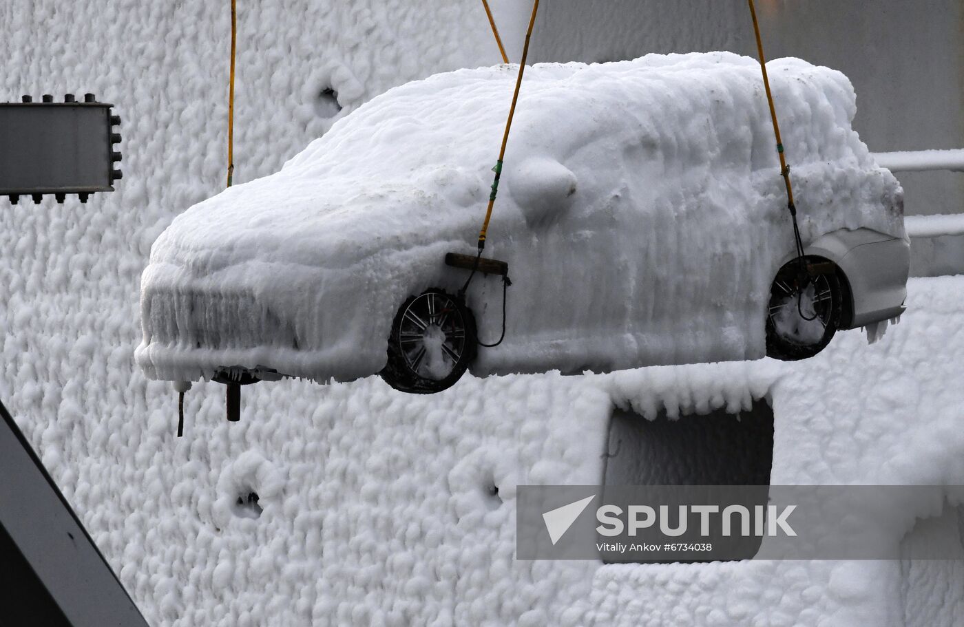 Russia Shipping Frozen Cars