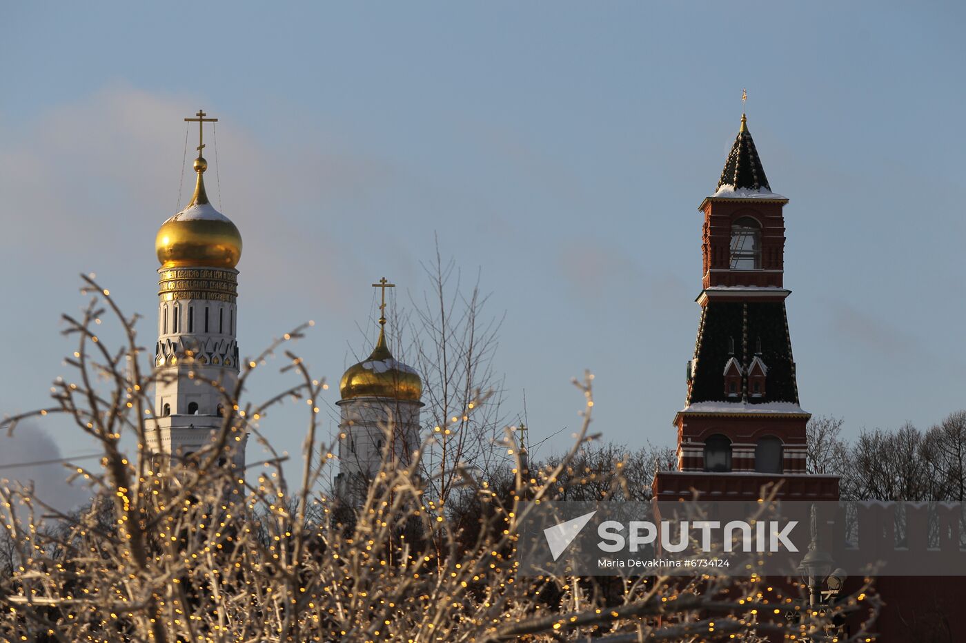 Russia New Year Festive Season Preparations