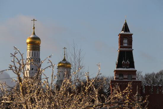 Russia New Year Festive Season Preparations