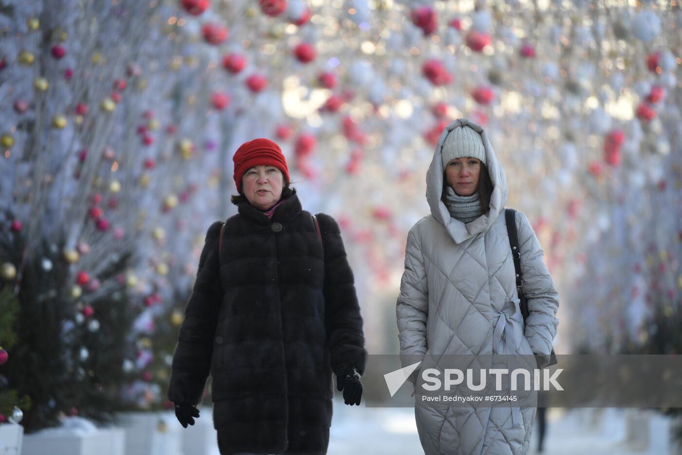 Russia New Year Festive Season Preparations