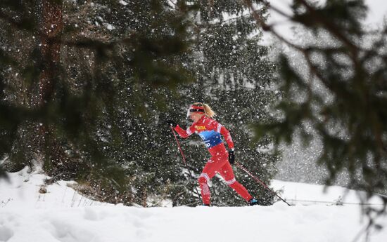 Switzerland Cross Country Skiing Tour de Ski Women