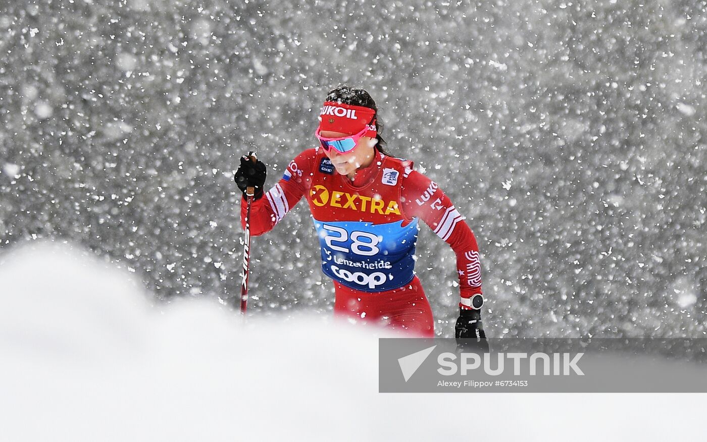 Switzerland Cross Country Skiing Tour de Ski Women