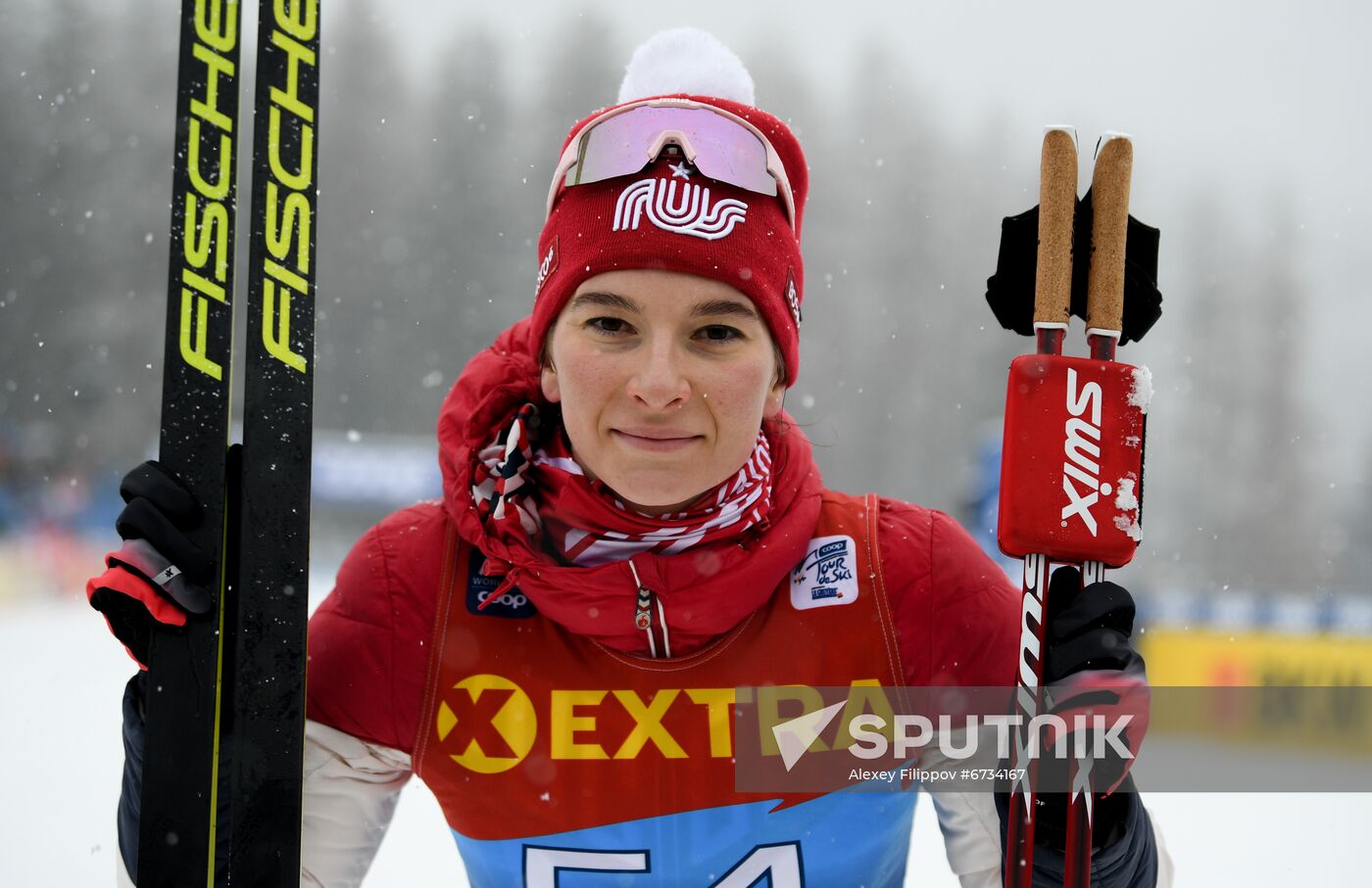 Switzerland Cross Country Skiing Tour de Ski Women