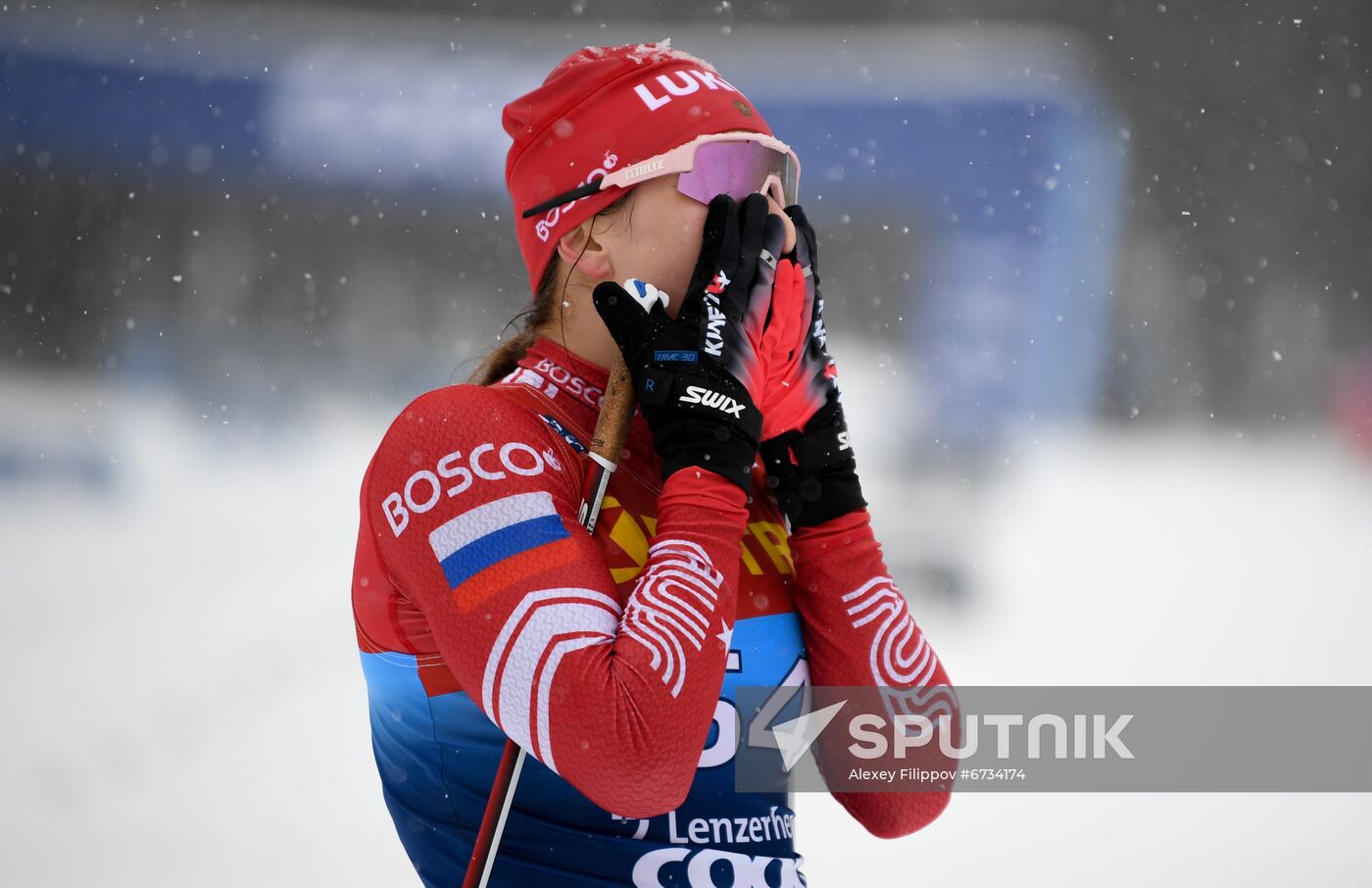 Switzerland Cross Country Skiing Tour de Ski Women