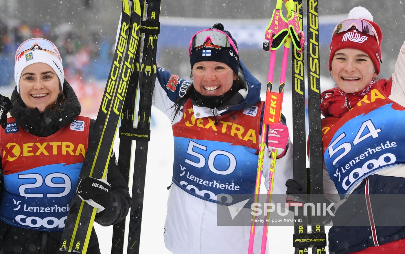 Switzerland Cross Country Skiing Tour de Ski Women