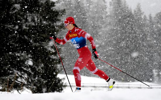 Switzerland Cross Country Skiing Tour de Ski Women