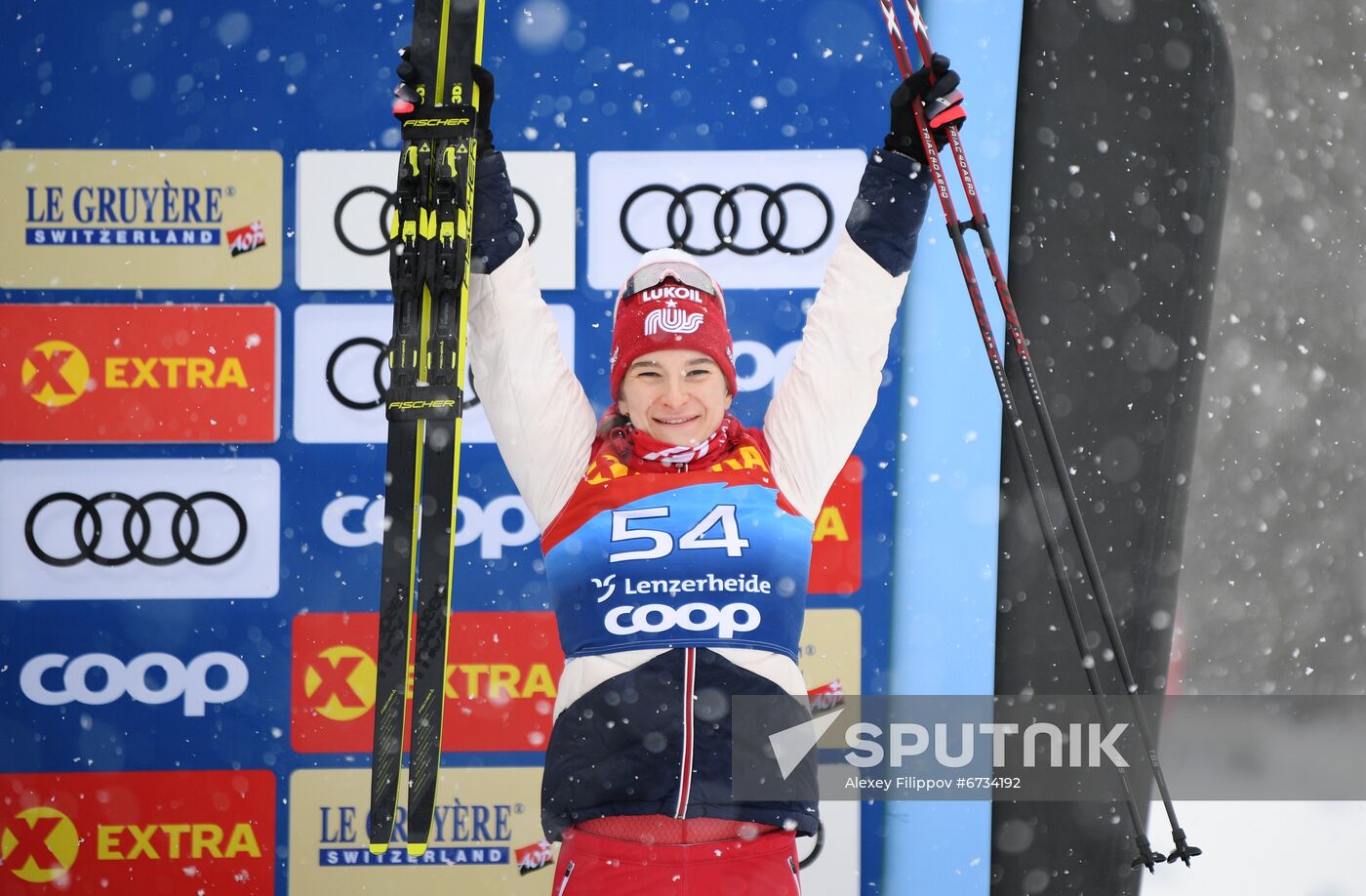 Switzerland Cross Country Skiing Tour de Ski Women