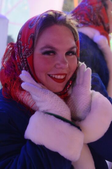 Russia New Year Festive Season Preparations 