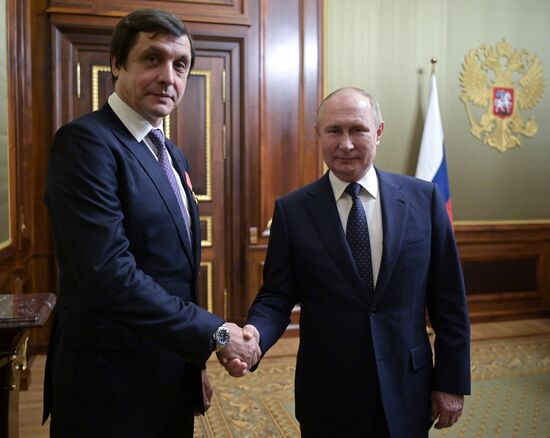 Russia Belarus Night Hockey League Match