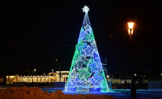 Russia New Year Festive Season Preparations 