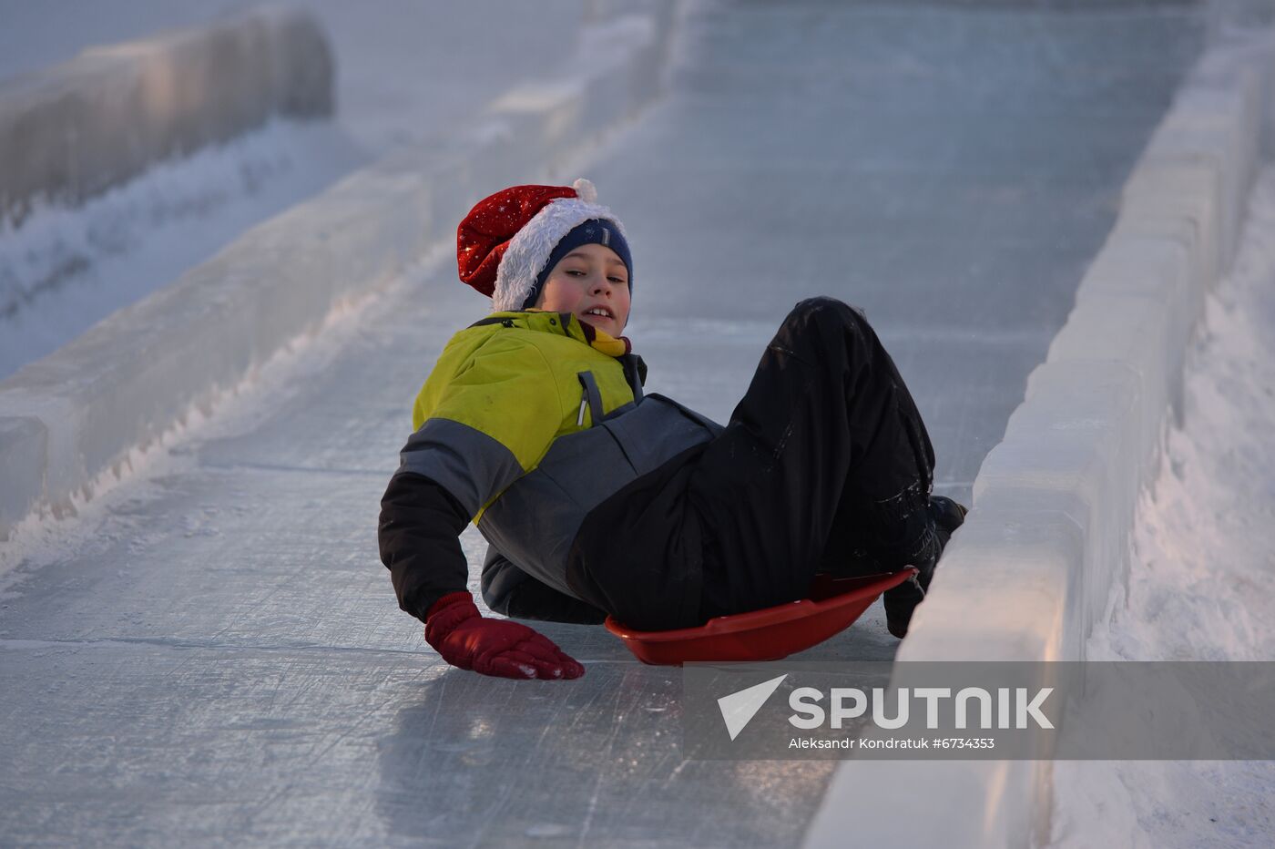 Russia New Year Festive Season Preparations 