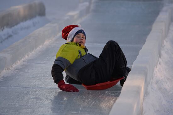 Russia New Year Festive Season Preparations 
