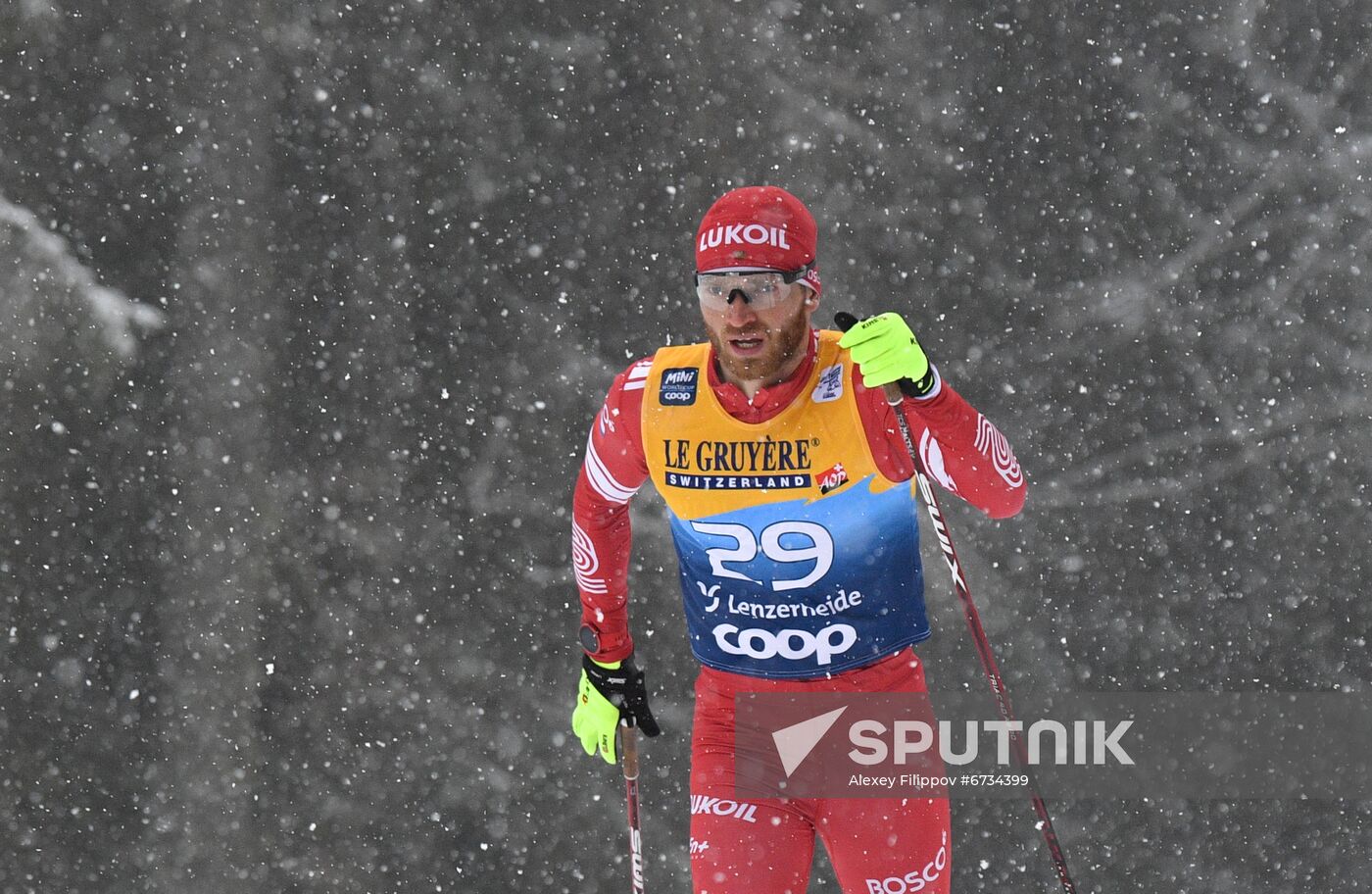 Switzerland Cross Country Skiing Tour de Ski Men