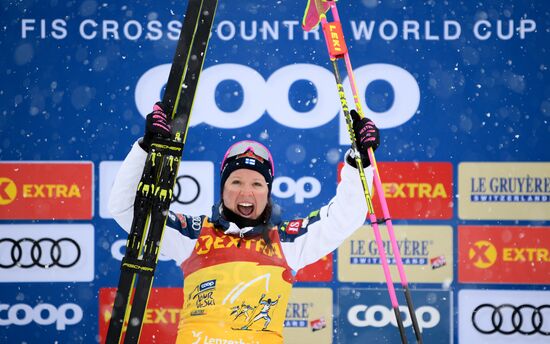 Switzerland Cross Country Skiing Tour de Ski Women