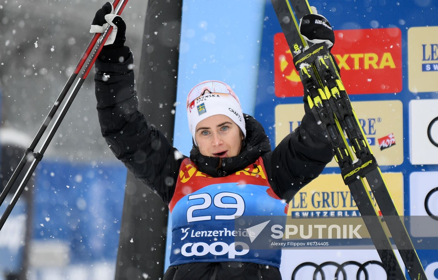 Switzerland Cross Country Skiing Tour de Ski Women