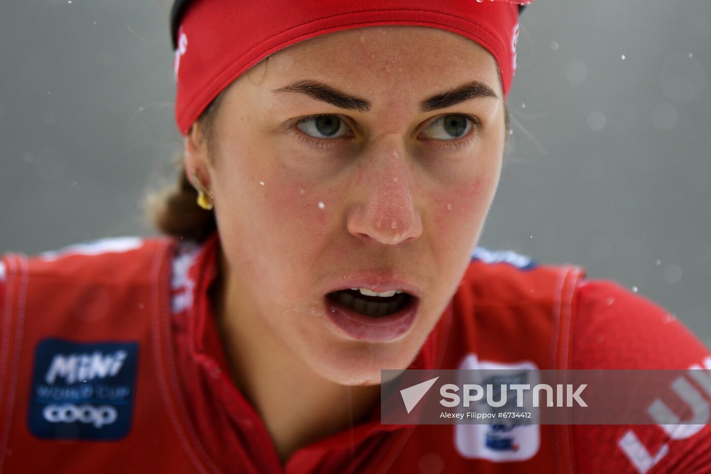 Switzerland Cross Country Skiing Tour de Ski Women