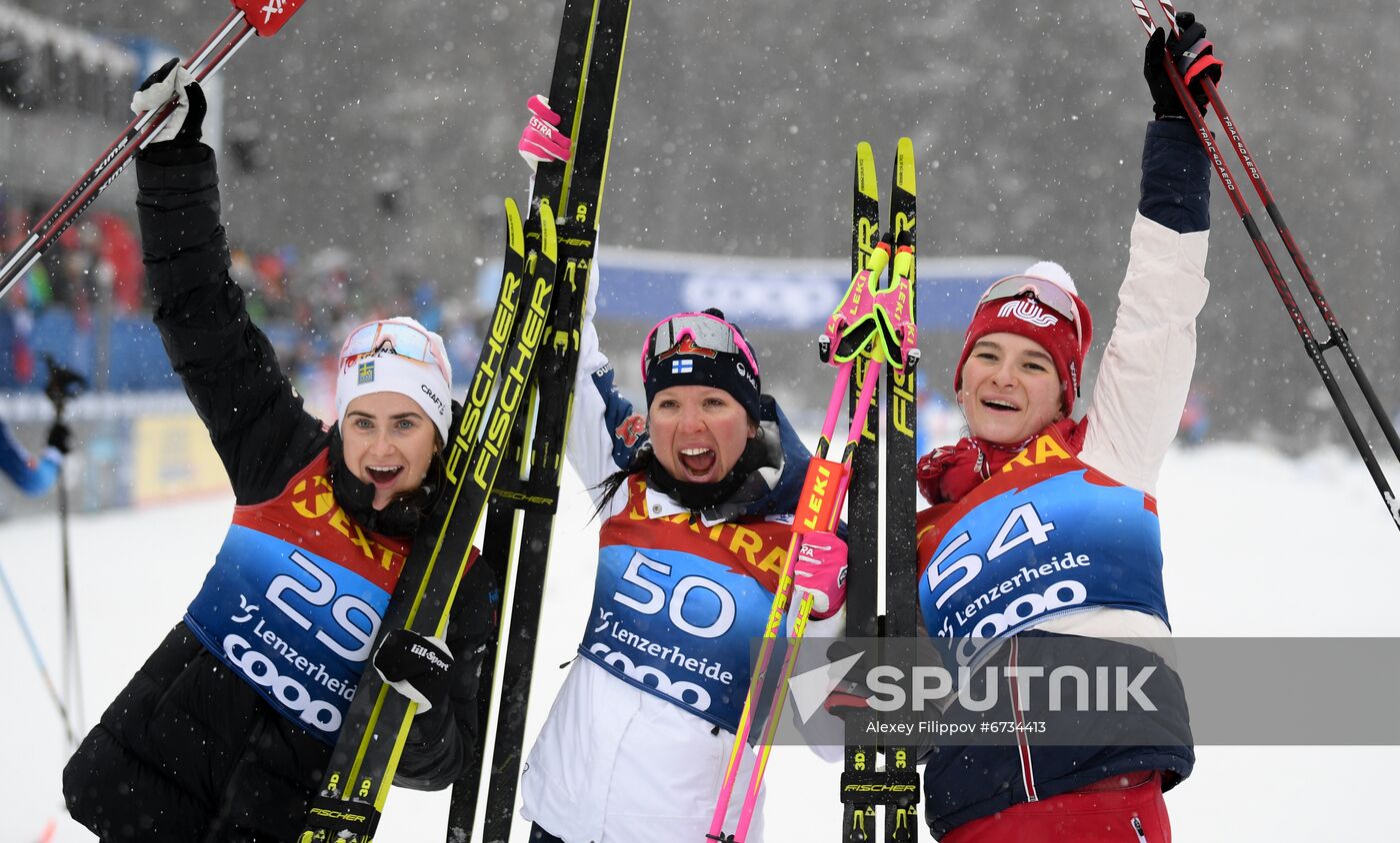 Switzerland Cross Country Skiing Tour de Ski Women