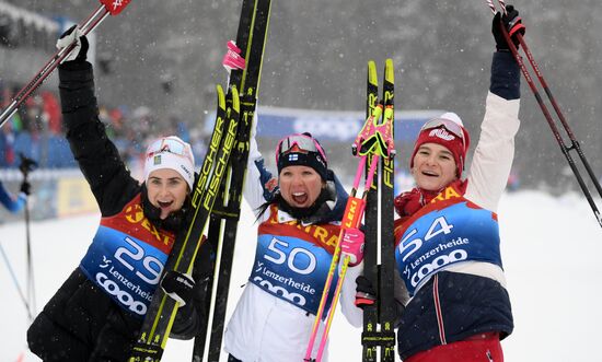 Switzerland Cross Country Skiing Tour de Ski Women