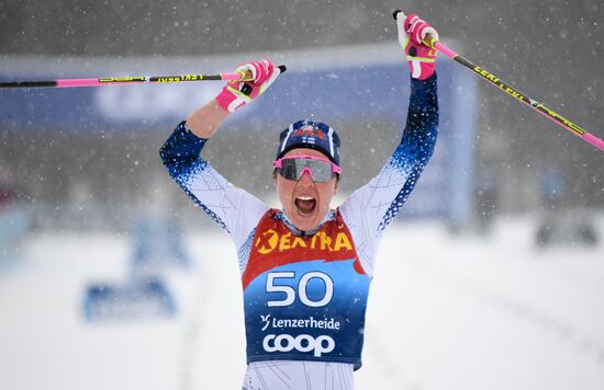 Switzerland Cross Country Skiing Tour de Ski Women