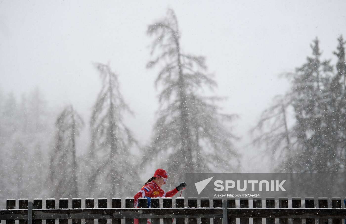 Switzerland Cross Country Skiing Tour de Ski Women