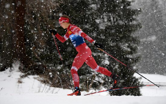 Switzerland Cross Country Skiing Tour de Ski Women