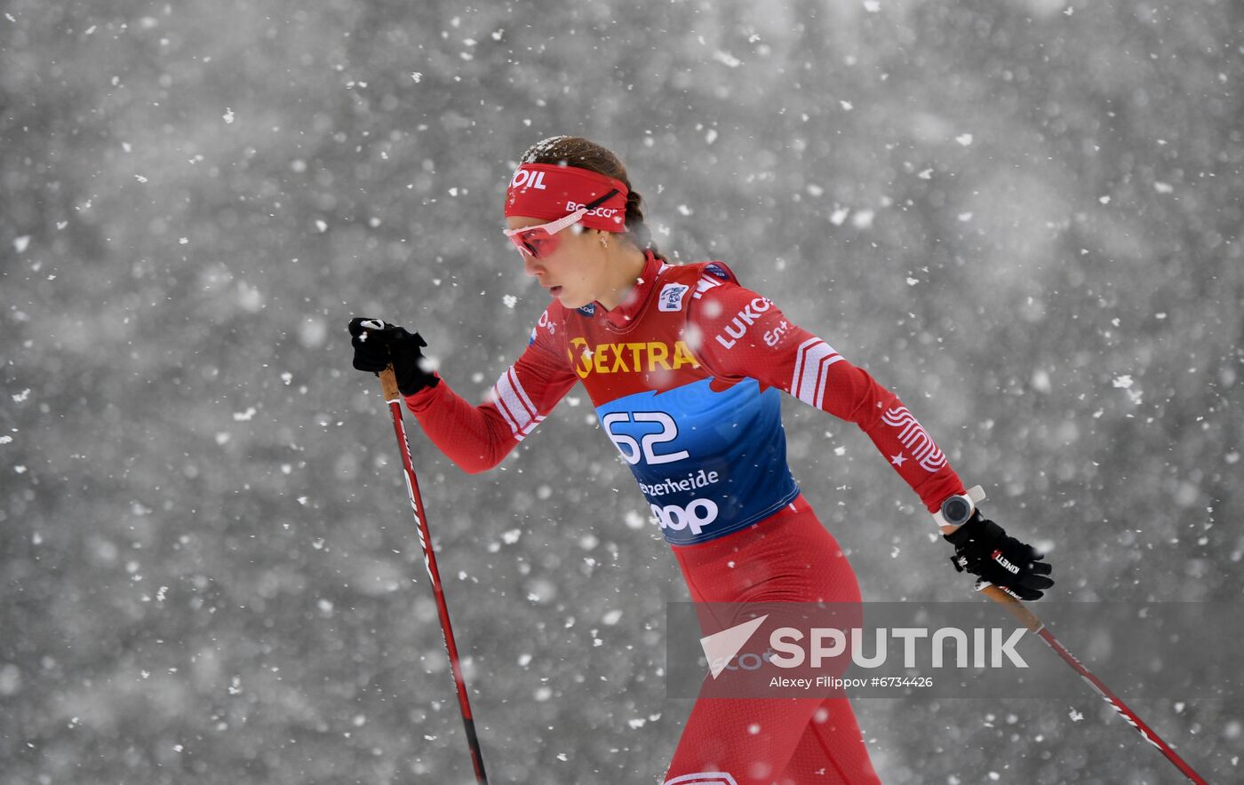 Switzerland Cross Country Skiing Tour de Ski Women